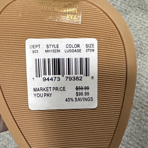 MIA Chestnut Heeled Western Boots - Picture 2 of 6